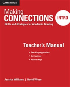 Obrazek Making Connections Intro Teacher's Manual