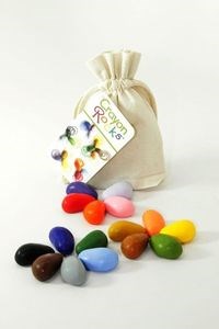 Bild von Kredki Crayon Rocks w bawełnianym woreczku 16 kolorów