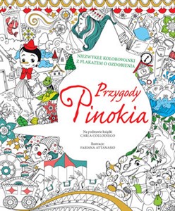 Bild von Przygody Pinokia Niezwykłe kolorowanki z plakatem do ozdobienia