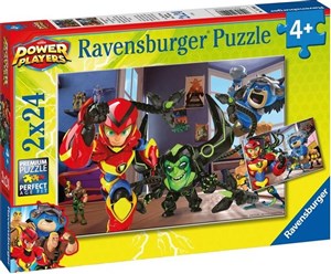 Bild von Puzzle 2D 2x24 Power Players 5190