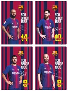 Bild von Teczka z gumką A4 FC Barcelona 10 sztuk mix