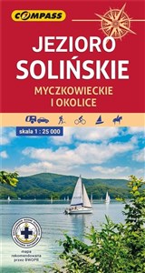 Obrazek Jezioro Solińskie Myczkowieckie i okolice Mapa turystyczna 1:25 000