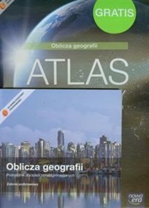 Bild von Oblicza geografii Podręcznik z płytą CD / Atlas geograficzny dla szkół ponadgimnazjalnych Zakres podstawowy