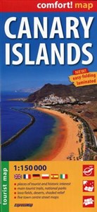 Bild von Wyspy Kanaryjskie Canary Islands comfort! map laminowana mapa turystyczna 1:150 000