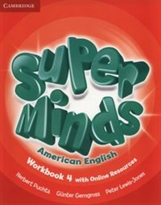 Bild von Super Minds American English 4 Workbook + online
