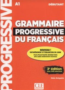 Bild von Grammaire progressive du français Livre + CD + Livre-web 100% interactif