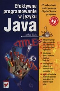 Obrazek Efektywne programowanie w języku Java