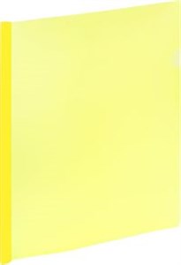 Obrazek Skoroszyt A4 zaciskowy 9111 żółty