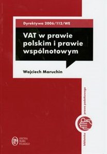 Bild von VAT w prawie polskim i prawie wspólnotowym