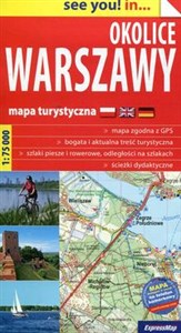 Obrazek Okolice Warszawy mapa turystyczna 1:75 000