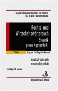 Bild von Rechts und wirtschaftsworterbuch Słownik prawa i gospodarki niemiecko-polski Tom 1