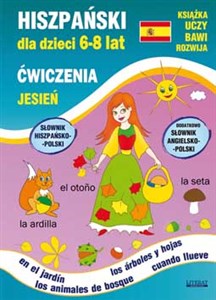 Bild von Hiszpański dla dzieci 6-8 lat Ćwiczenia Jesień (z nauką angielskiego)