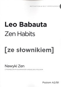 Bild von Zen habits wersja angielska z podręcznym słownikiem