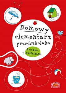 Obrazek Domowy elementarz przedszkolaka Mądre dziecko książka z naklejkami