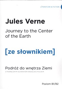 Obrazek Podróż do wnętrza Ziemi wersja angielska z podręcznym słownikiem