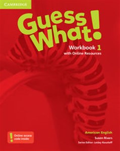 Obrazek Guess What! American English Level 1 Workbook with Online Resources