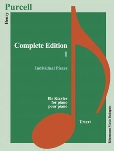 Bild von Purcell. Complete Edition I Suiten fur Klavier