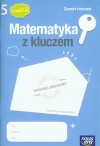 Bild von Matematyka z kluczem 5 Zeszyt ćwiczeń Część 2 Szkoła podstawowa