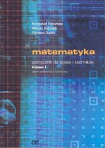 Bild von Matematyka 1 Podręcznik zakres podstawowy i rozszerzony Liceum ogólnokształcące