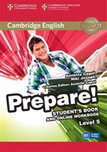 Obrazek Cambridge English Prepare! 5 Student's Book