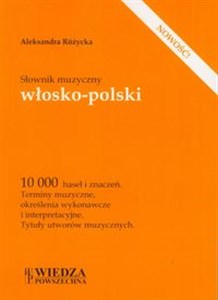 Bild von Słownik muzyczny włosko-polski