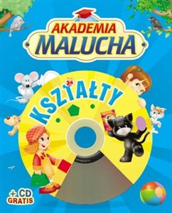 Obrazek Akademia malucha Kształty z płytą CD