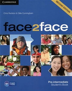 Bild von Face2face Pre-intermediate Student's Book B1