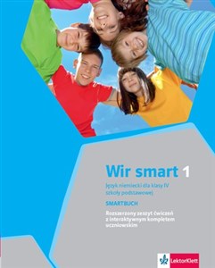 Obrazek Wir Smart 1 Język niemiecki dla klasy 4 Smartbuch Rozszerzony zeszyt ćwiczeń z interaktywnym kompletem uczniowskim Szkoła podstawowa