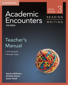 Obrazek Academic Encounters 3 Teacher's Manual Reading and Writing