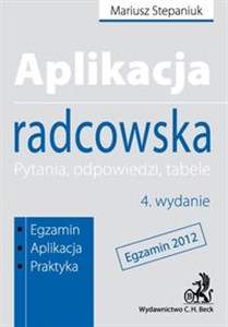 Obrazek Aplikacja radcowska Egzamin 2012 Pytania, odpowiedzi, tabele.