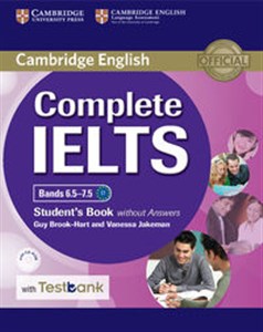 Bild von Complete IELTS Bands 6.5â€“7.5 Student's Book without Answers with CD-ROM with Testbank