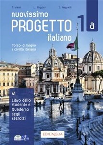 Obrazek Nuovissimo Progetto italiano 1A Corso di lingua e civilta italiana + CD