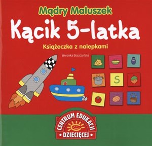 Bild von Mądry Maluszek Kącik 5-latka Książeczka z nalePKAMI