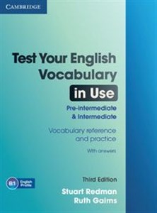 Bild von Test Your Eng Vocabulary in Use Pre-intermediate Intermediate