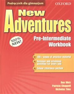 Obrazek New Adventures Pre-intermediate Workbook