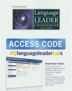 Bild von Language Leader Intermediate Coursebook z płytą CD i kodem dostępu do strony internetowej