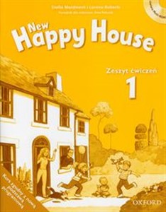 Obrazek New Happy House 1 Zeszyt ćwiczeń z płytą CD Szkoła podstawowa