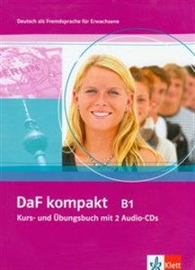 Obrazek DaF kompakt B1 Kurs- und Ubungsbuch mit 2 Audio-CDs