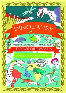 Bild von Dinozaury do kolorowania - z kredkami dookoła świata