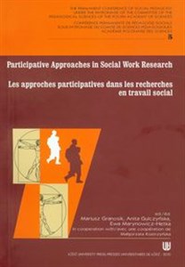 Bild von Participative approaches in social work research Les approches participatives dans les recherches en travail social