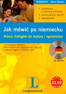 Bild von Jak mówić po niemiecku + CD Wzory dialogów do matury i egzaminów