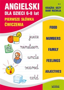 Bild von Angielski dla dzieci 6-8 lat Zeszyt 6 Pierwsze słówka. Ćwiczenia