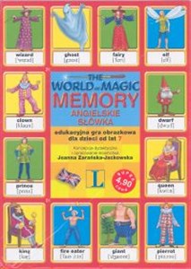 Obrazek The world of magic Memory angielskie słówka edukacyjna gra obrazkowa dla dzieci od lat 7
