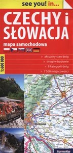 Bild von Czechy i Słowacja Mapa samochodowa 1:600 000