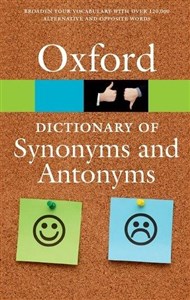 Bild von Oxford Dictionary of Synonyms and Antonyms