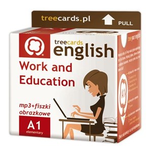 Obrazek FISZKI Treecards Work and Education A1 Vocabulary Fiszki obrazkowe z mp3