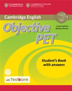 Bild von Objective PET Student's Book with Answers with CD-ROM with Testbank