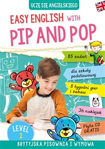 Obrazek Easy English with Pip and Pop Level 1 + CD