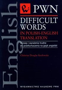 Obrazek Difficult Words in Polish-English Translation