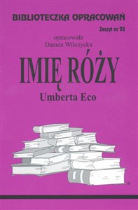 Bild von Biblioteczka Opracowań Imię Róży Umberta Eco Zeszyt nr 93